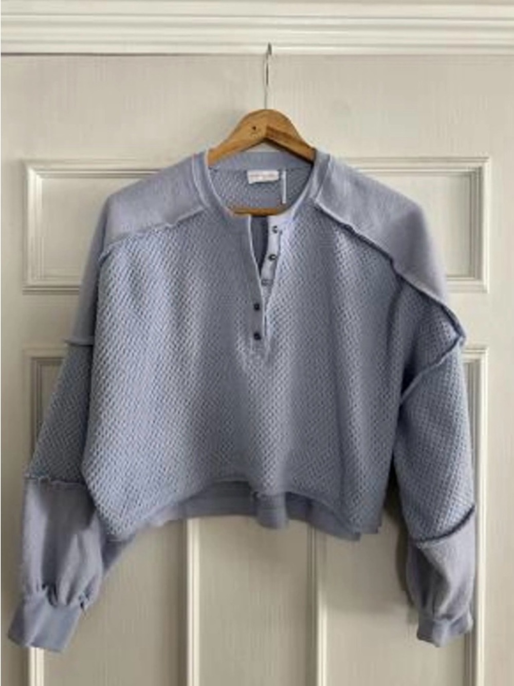 Urban Outfitters Lavender Knit Henley